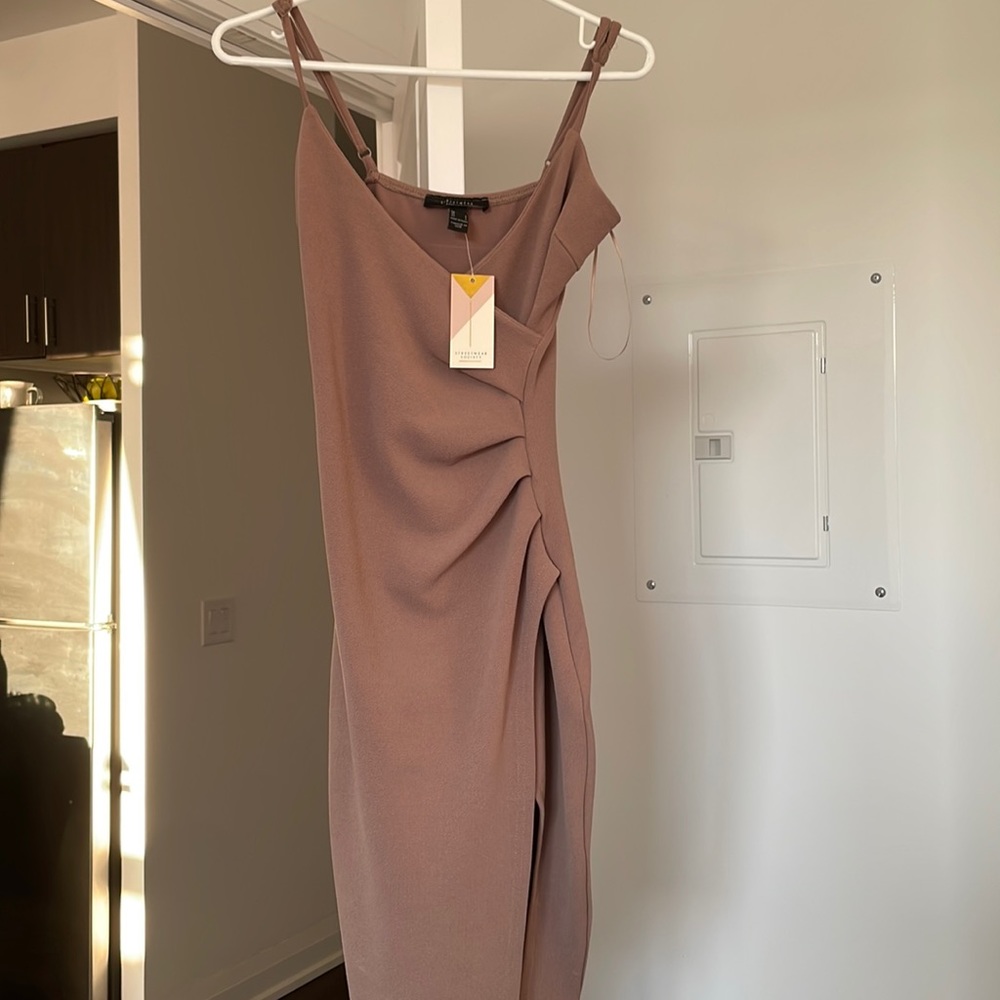 Taupe Dress